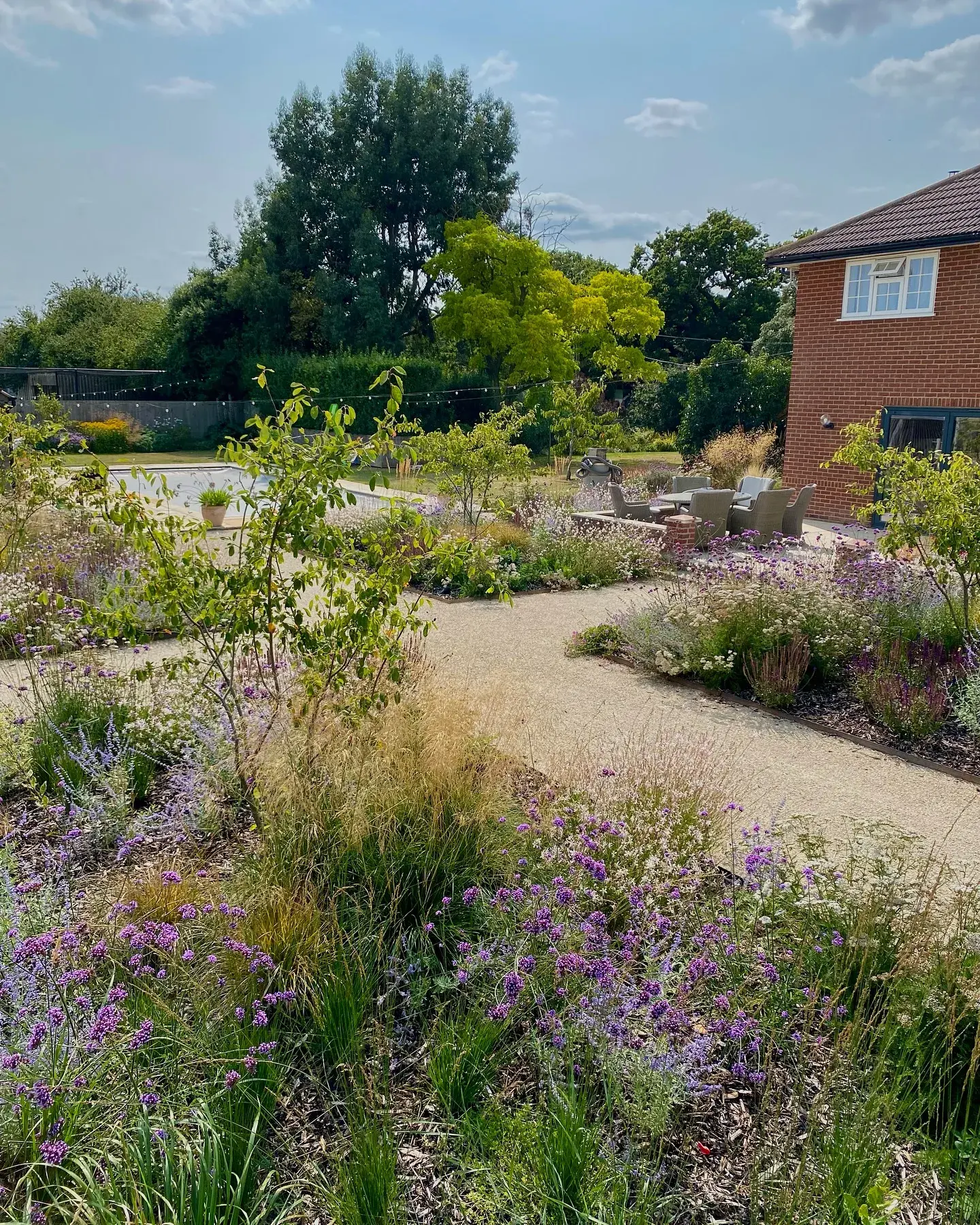 Garden construction by RAM Landscapes